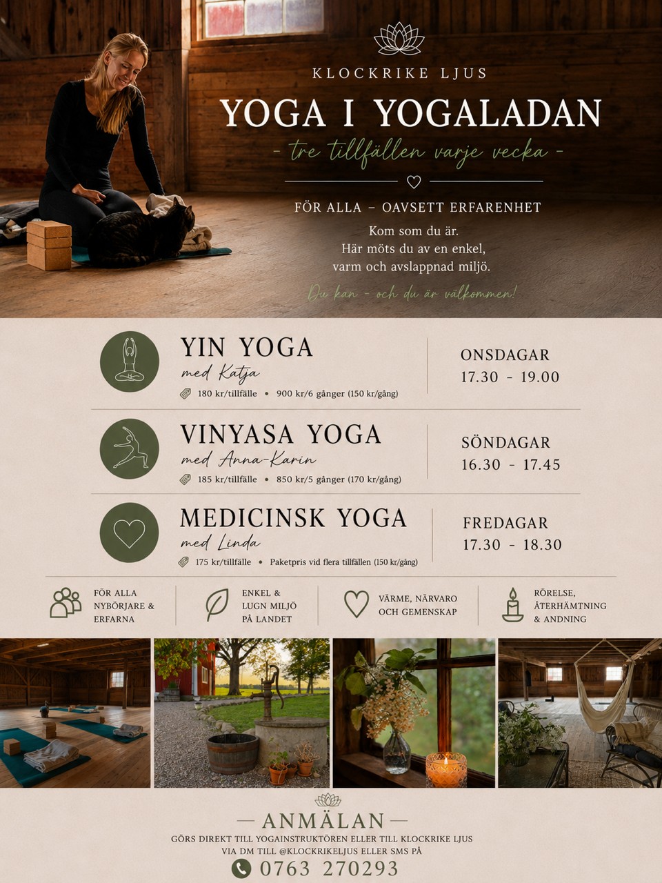 Du visar för närvarande Vårens & Sommarens Yoga