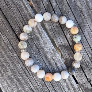 Armband av halvädelstenar – Bambuagat