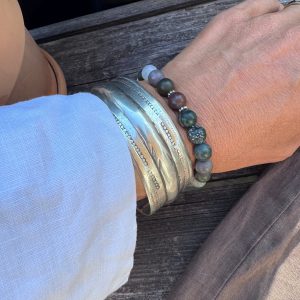 Armband av halvädelstenar – Indianagat